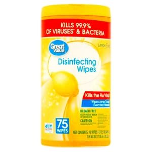 Lemon Disinfecting Wipes